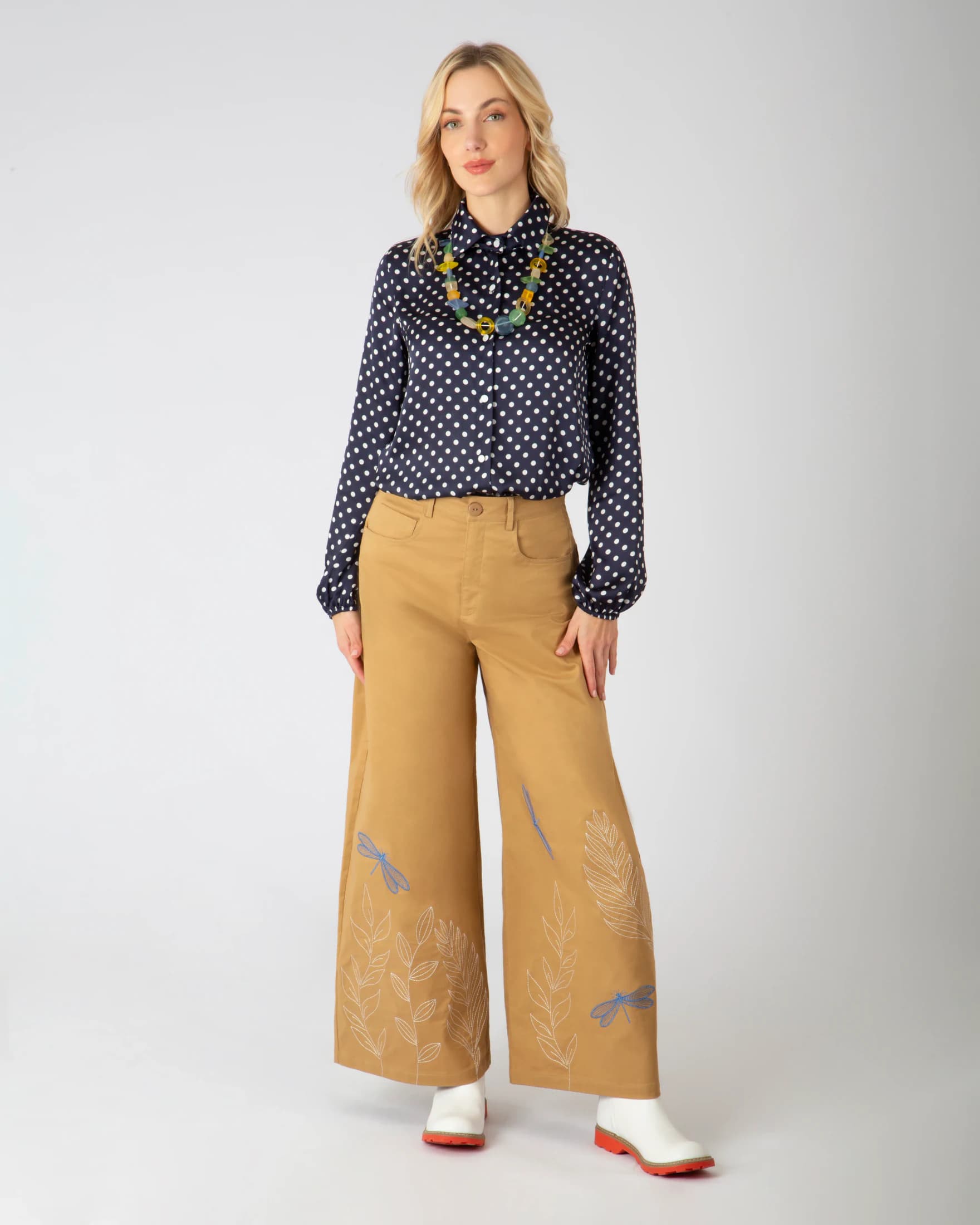 Blusa Lunas Azul - imagen 8