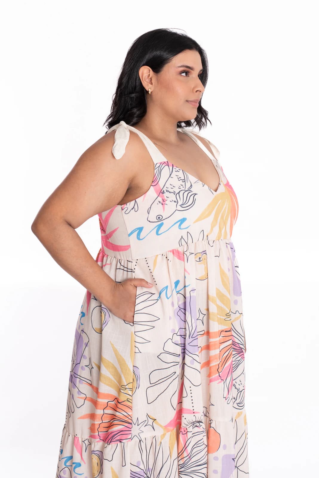 Vestido Nieve Largo - imagen 6