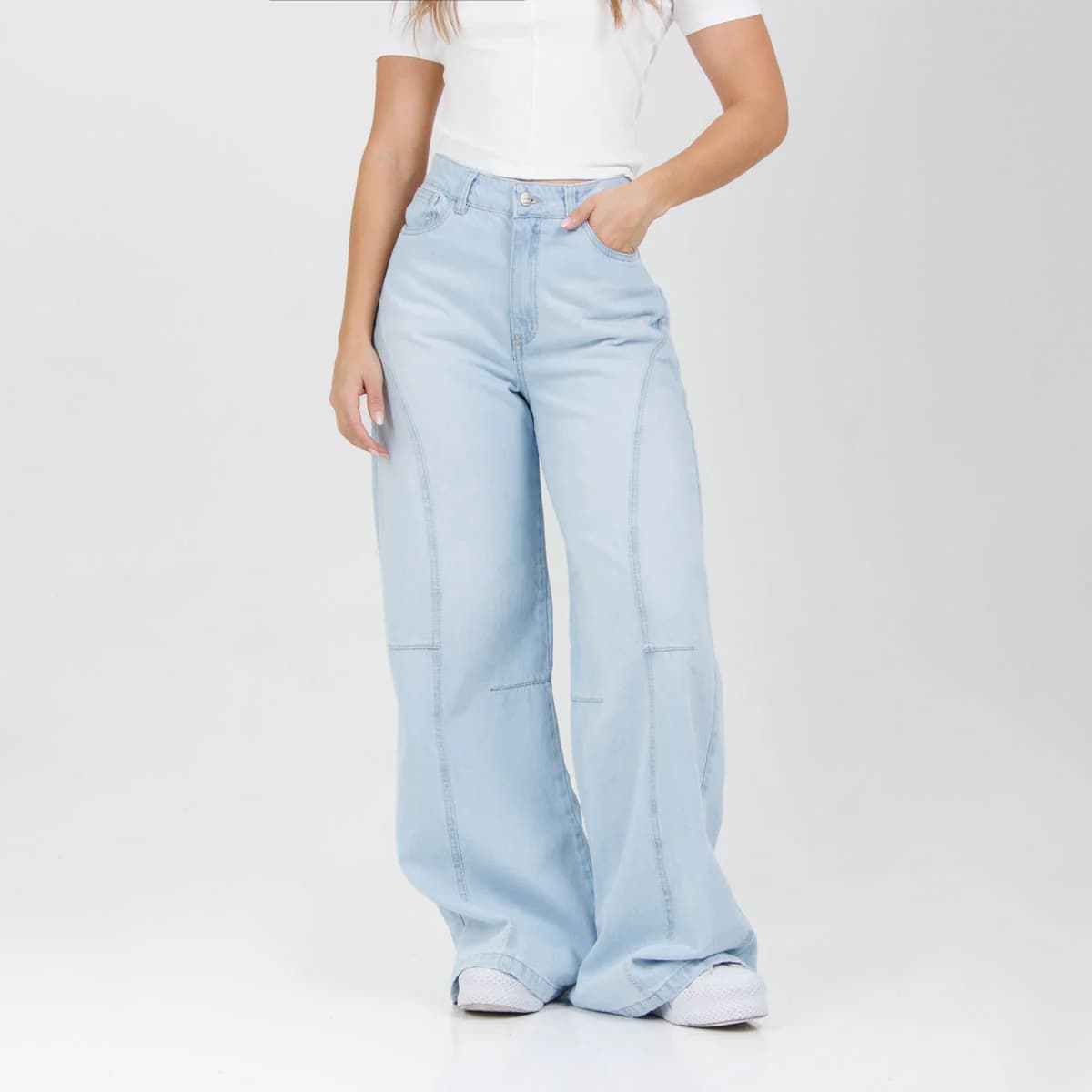 Jean Axspen Wide Leg Ax-2980 Rigido - imagen 3