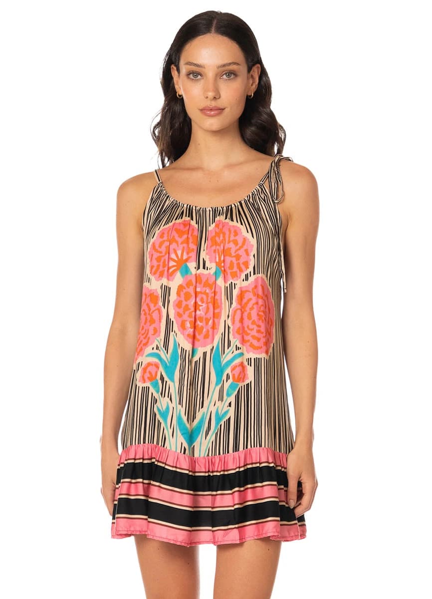 Maaji Saffron Spell Magnolia Short Dress - imagen 1