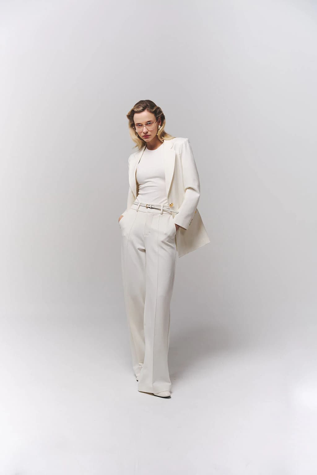 Pantalón Serie 88 Off White - imagen 2