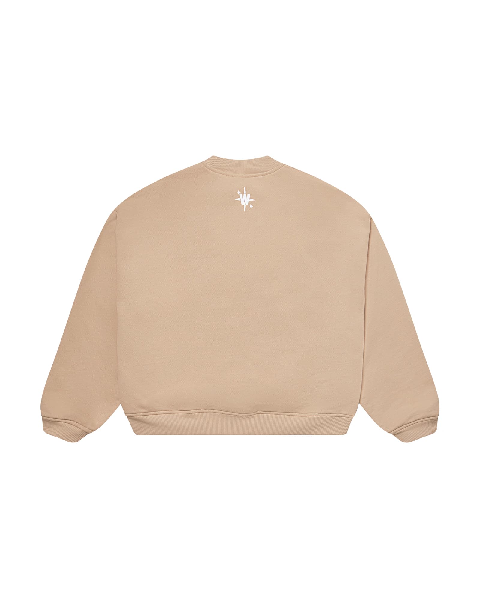 HOODIE DOBLE CIERRE BEIGE - imagen 2