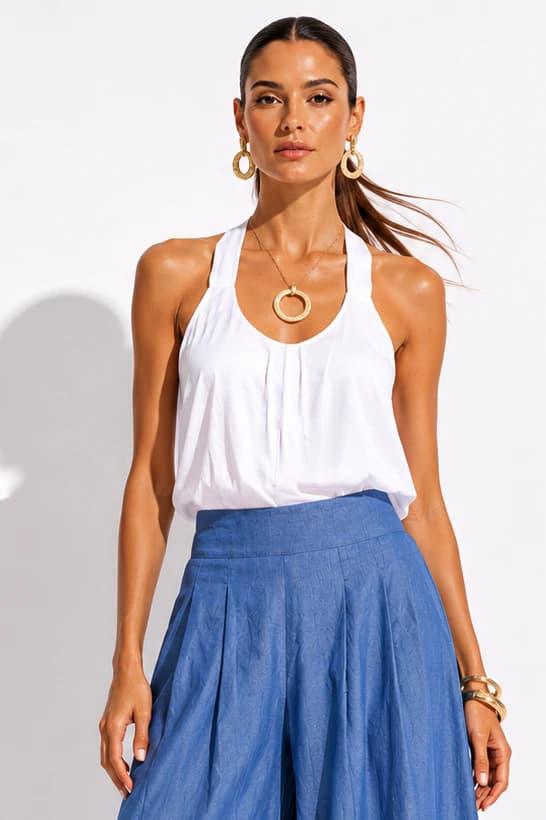 Blusa Becky Blanca - imagen 1