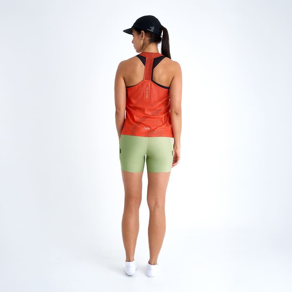 CAMISETA RUNNING MANGA SISA ENGRAVED CORAL PARA MUJER - imagen 2