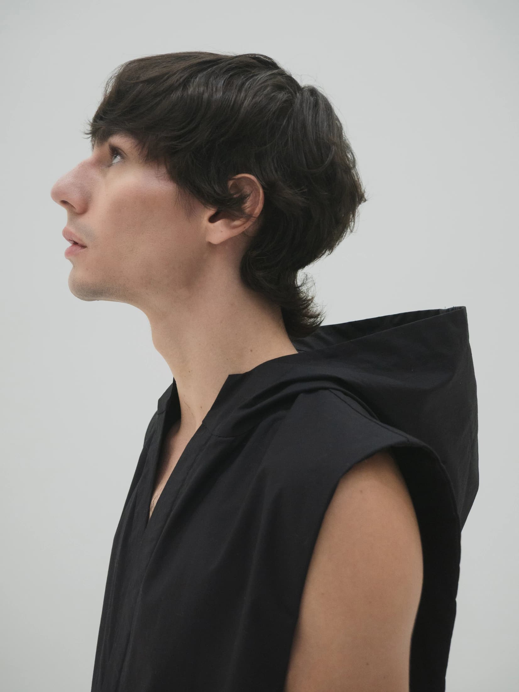 Hooded shirt-dress Men - imagen 3