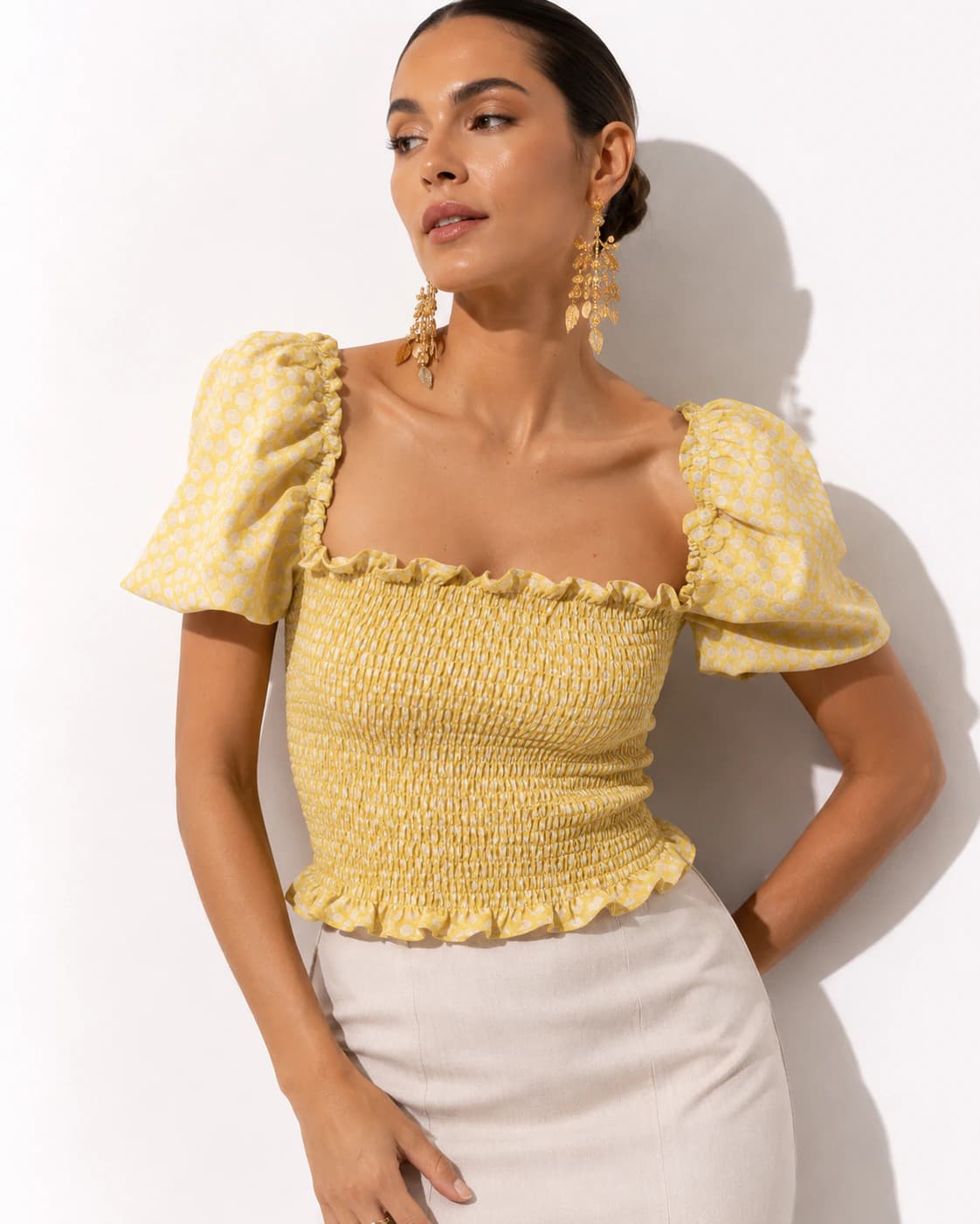 Blusa Baudo Amarillo - imagen 1