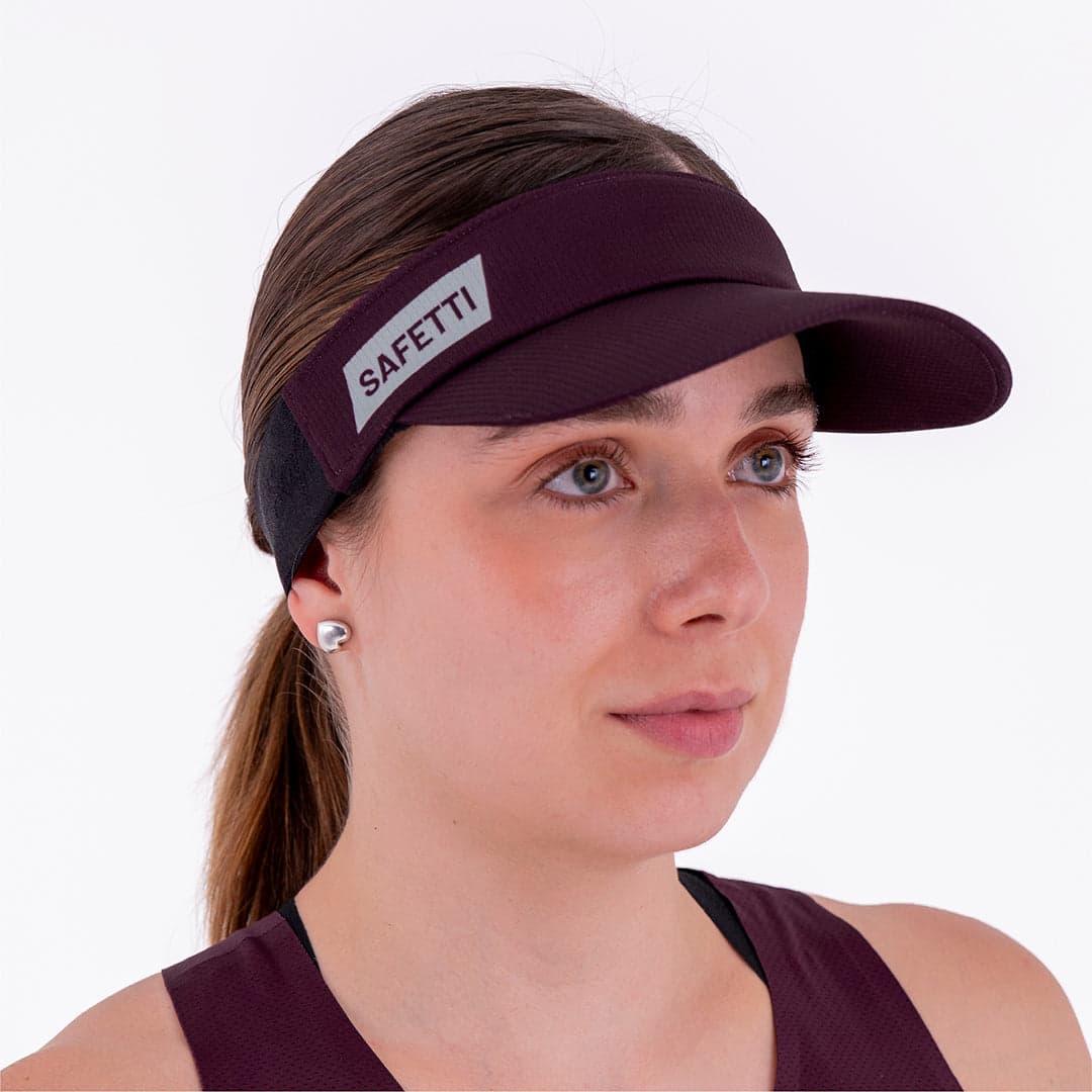 VISERA RUNNING SOLID CIRUELA UNISEX - imagen 4