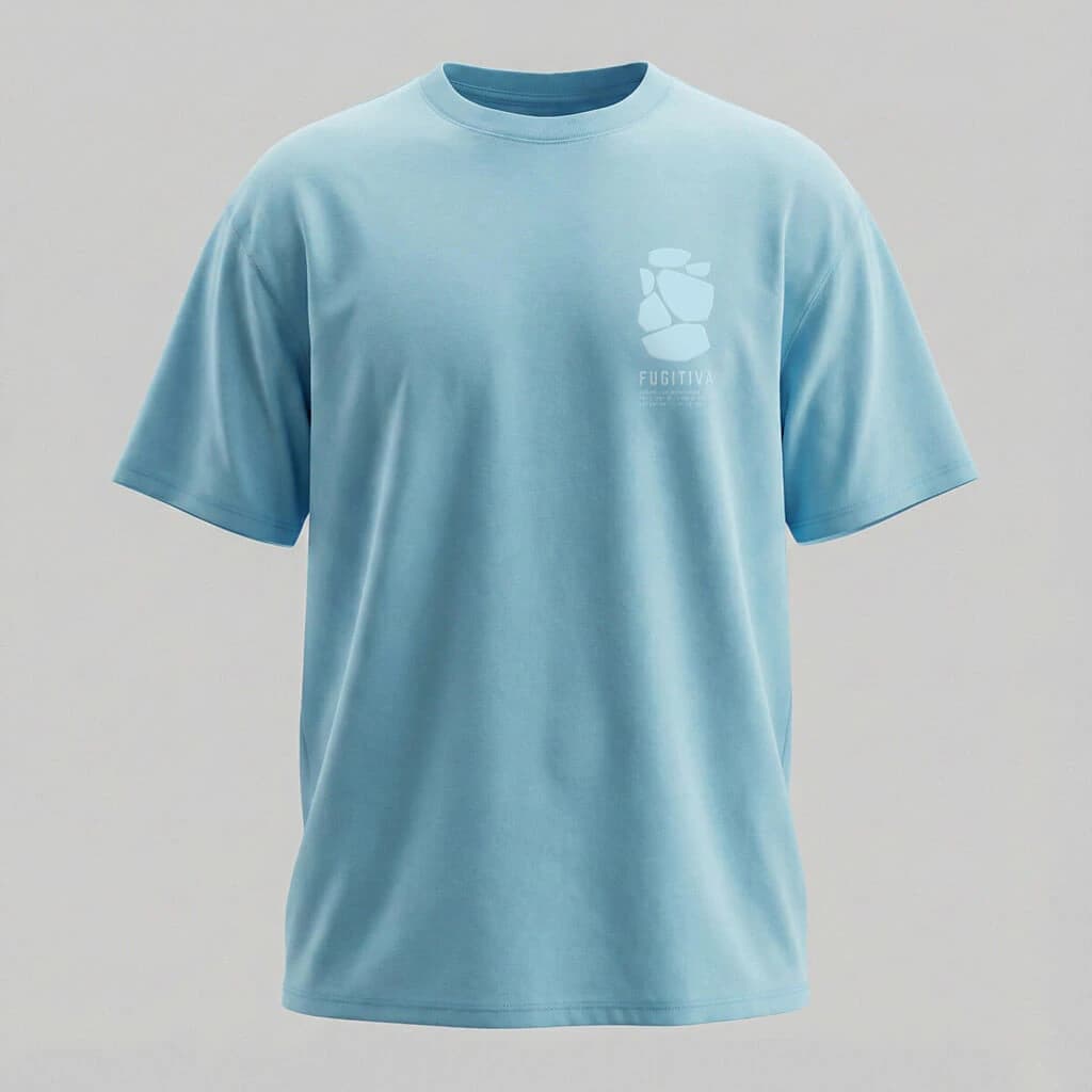 CAMISETA ELEMENTAL MANGA CORTA COLOR AZUL CLARO