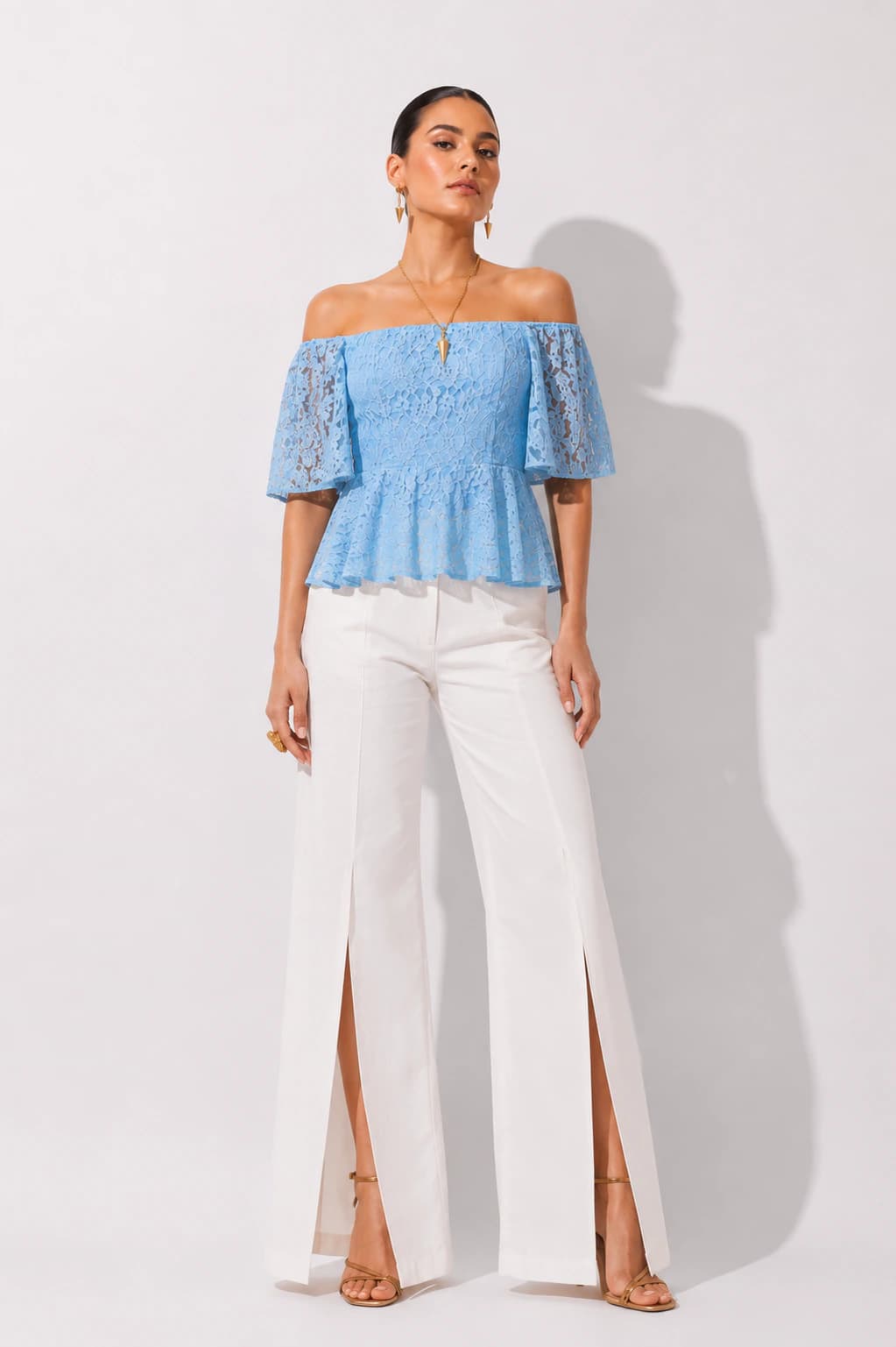 Blusa Thalia L Celeste - imagen 1