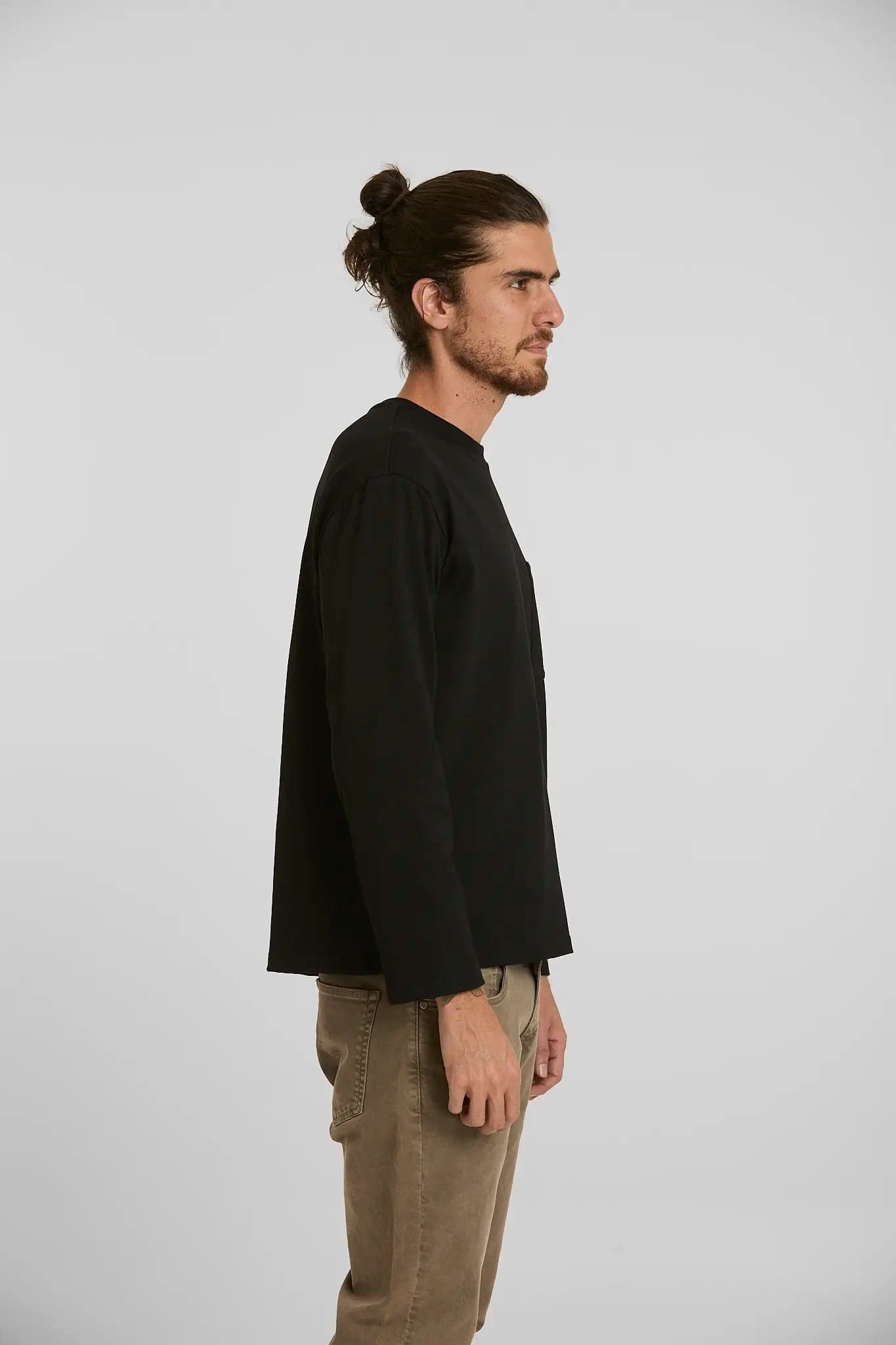 Camiseta Manga Larga Negra - imagen 5