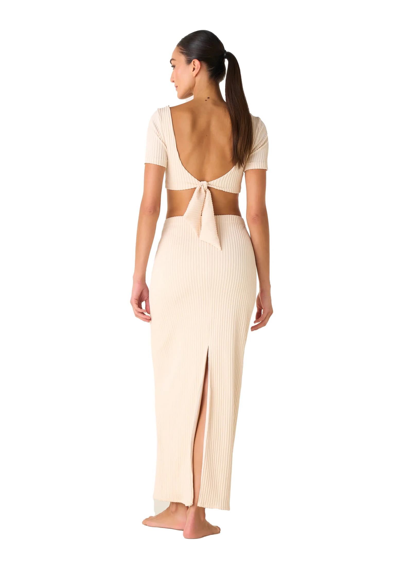 FALDA CLOE SHELL IVORY - imagen 2