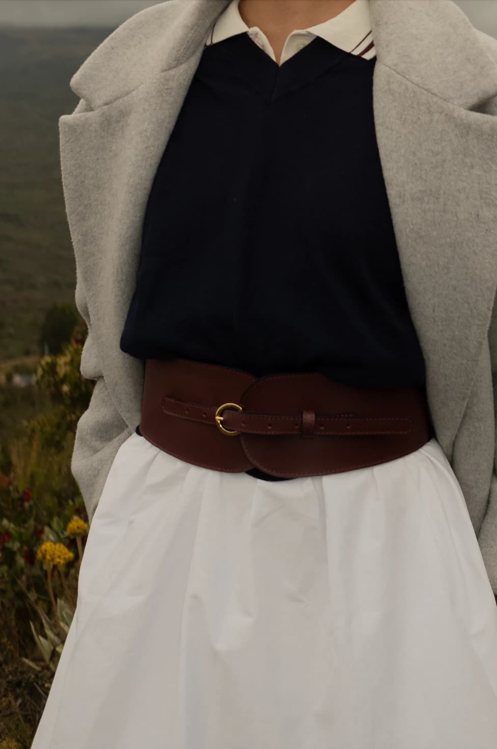 "EL PRÓLOGO" BELT VINO - imagen 2