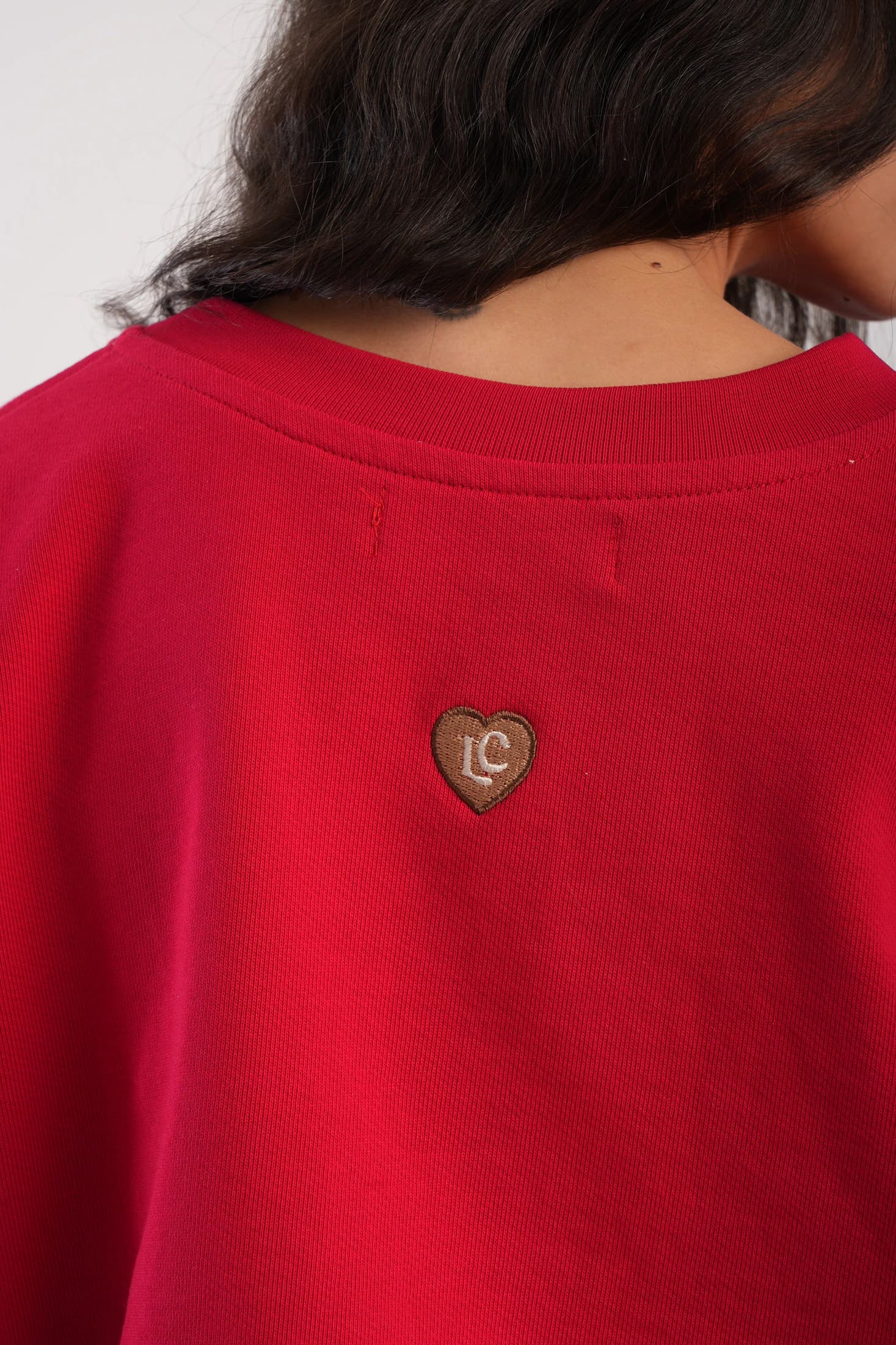 Love Crewneck - Rojo - imagen 4