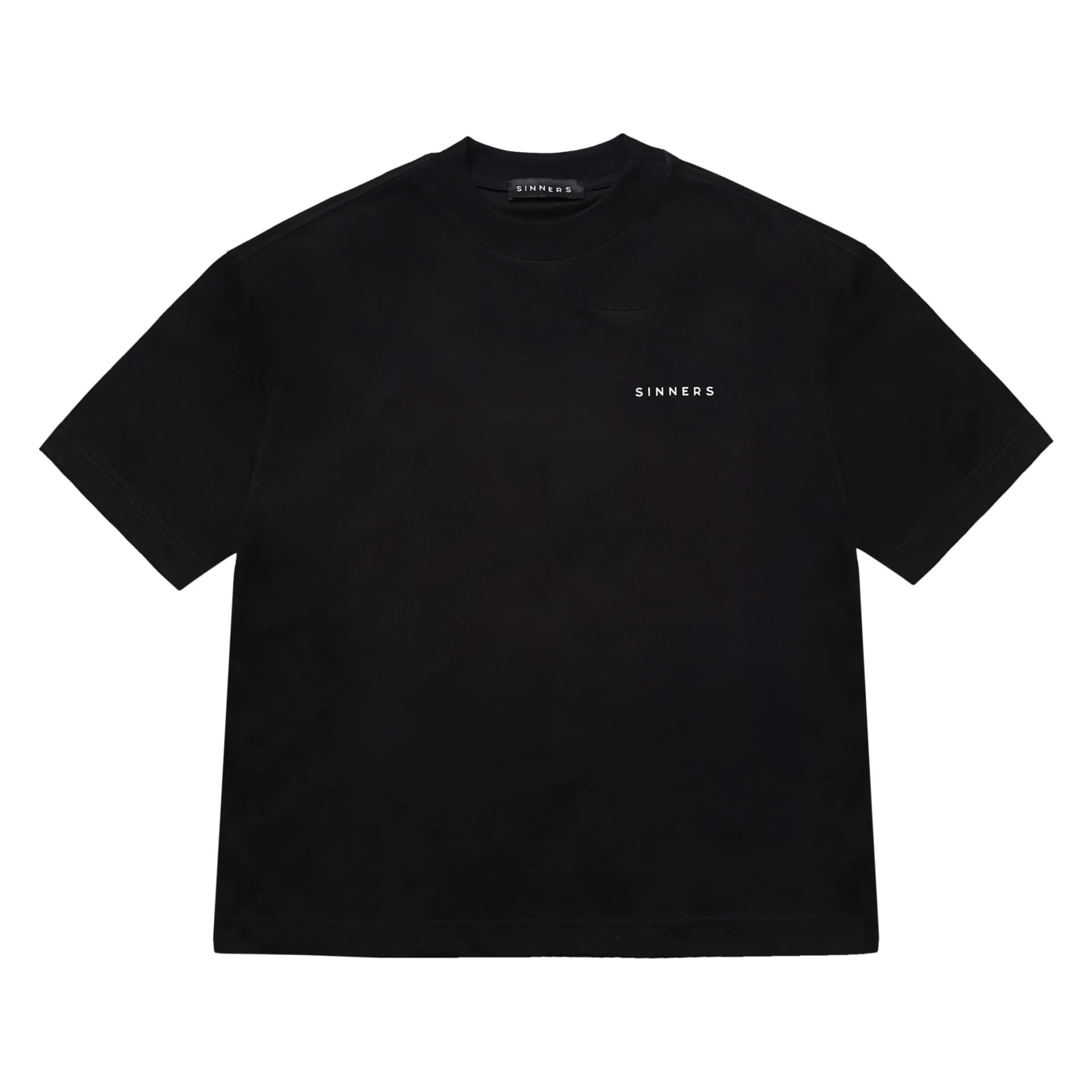 LOGO REGULAR BLACK T-SHIRT - imagen 1