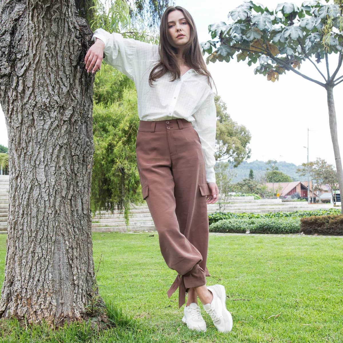 Pantalon Cargo Wood