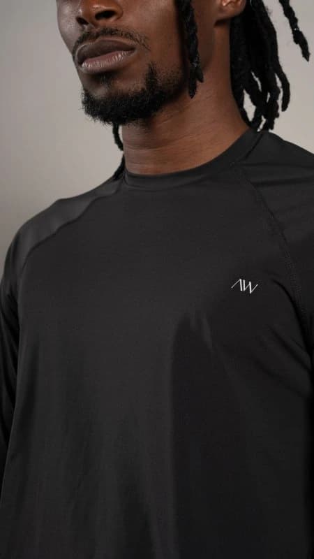 Long sleeve Men Negro - imagen 2