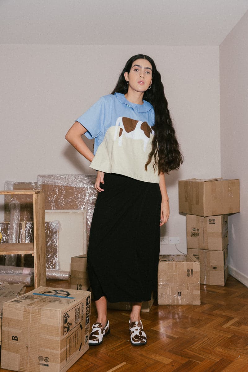 ni de aquí ni de allá: Camisa VAQUITA - imagen 3