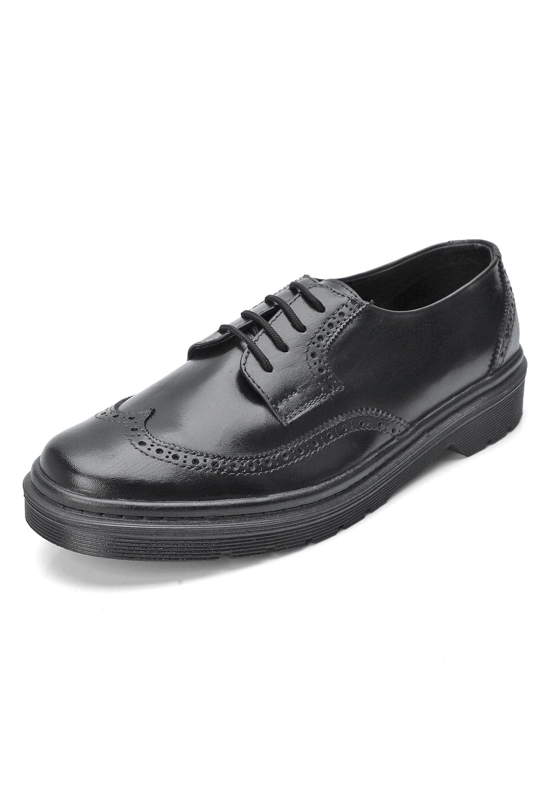 Zapatos oxford negros clásicos