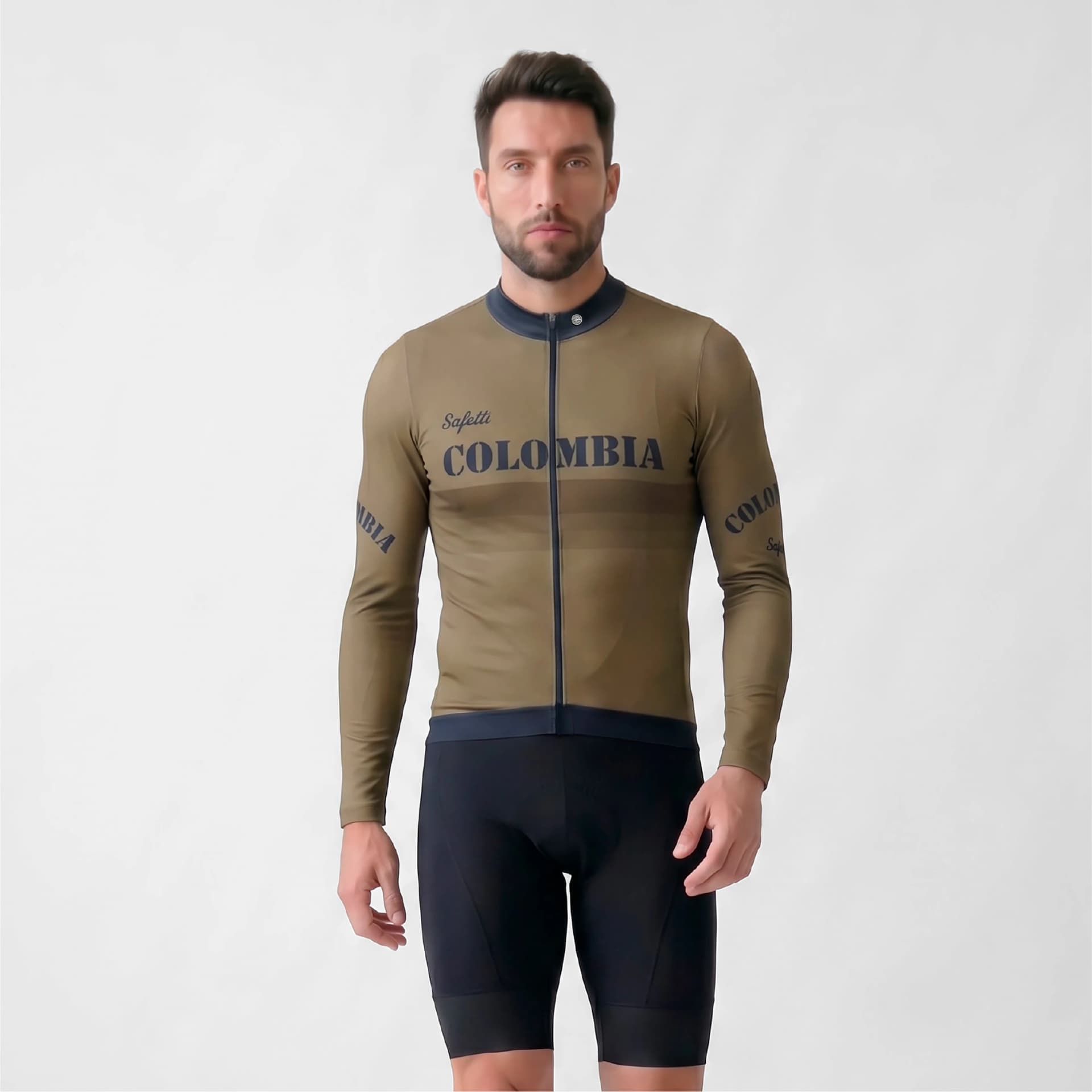 CAMISA CICLISMO MANGA LARGA COLOMBIA DORO 26 PARA HOMBRE - imagen 1