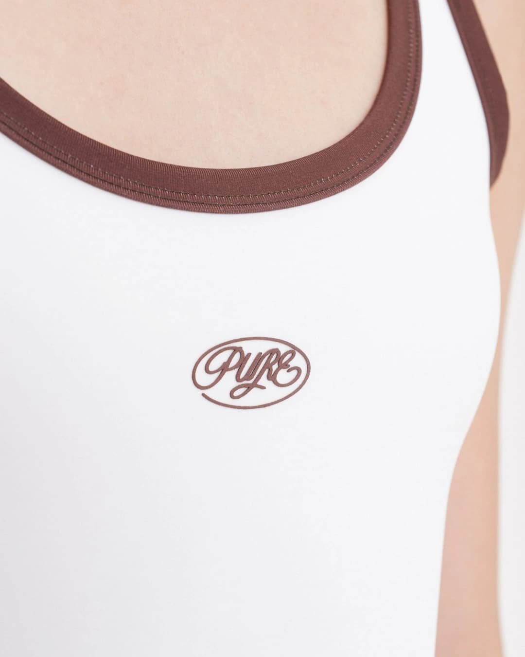 ACROSS THE LINES IVORY TANK TOP - imagen 4