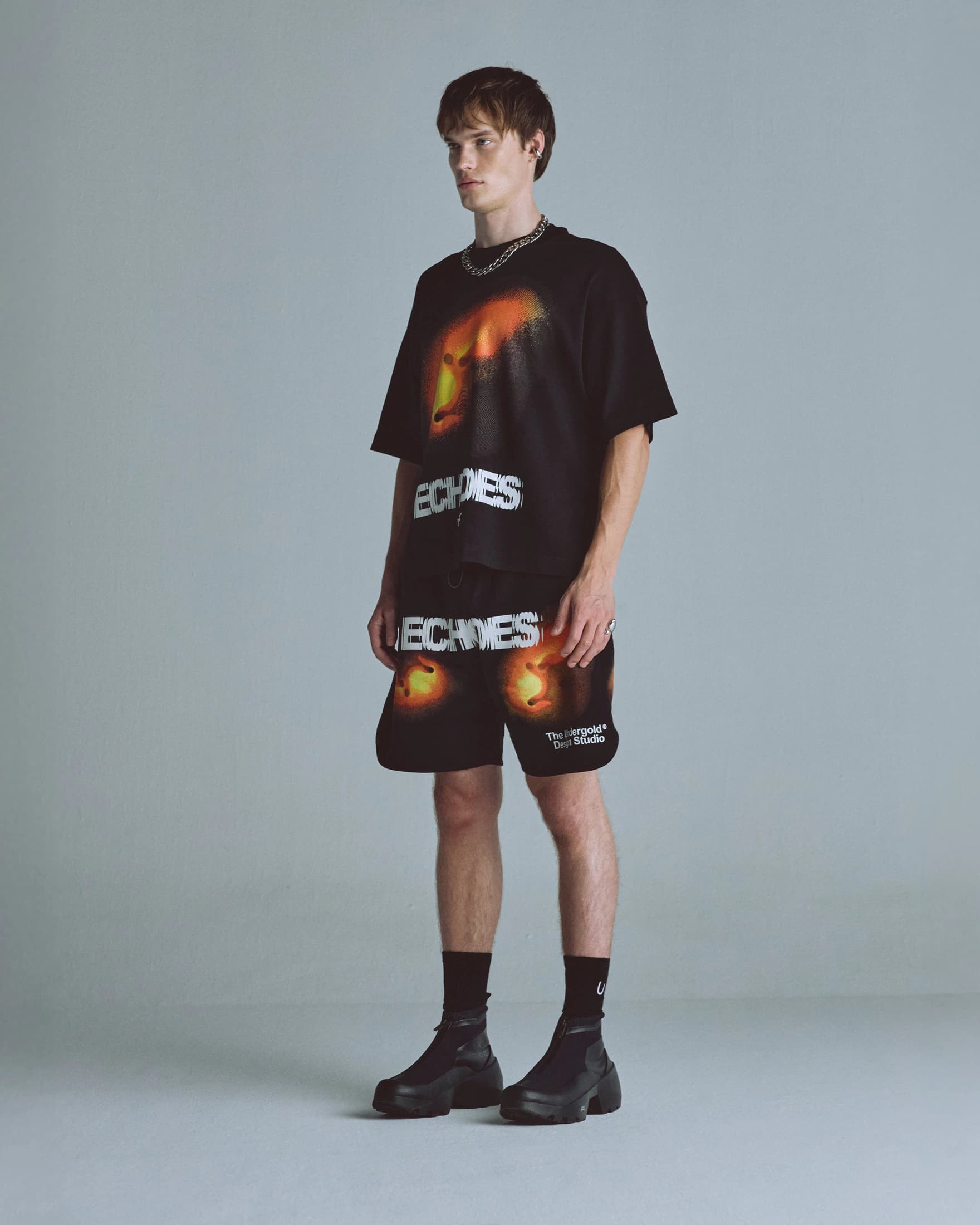 Echoes Pulse Biased Shorts Black - imagen 5