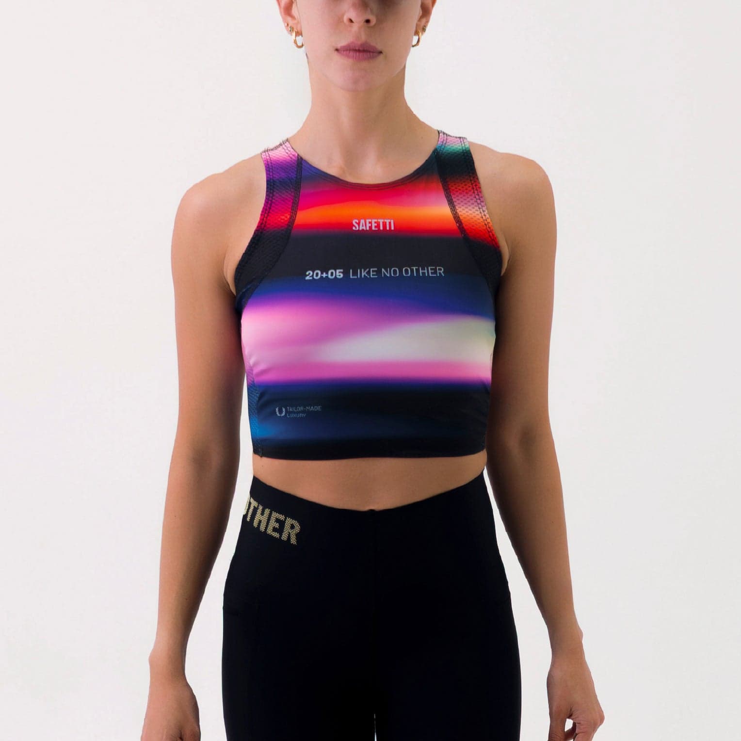 CROPTOP RUNNING/PÁDEL POCKET ESPECTRO PARA MUJER - imagen 3