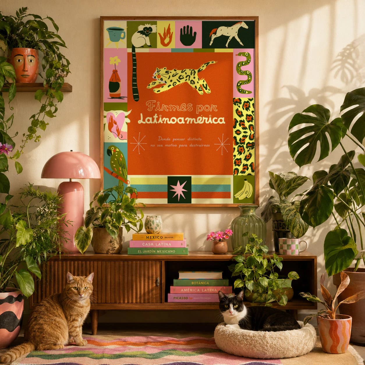 🐆🦜 Póster Latinoamérica