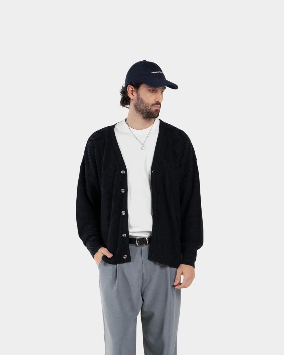 RUM´S DARK BLUE CARDIGAN - imagen 4