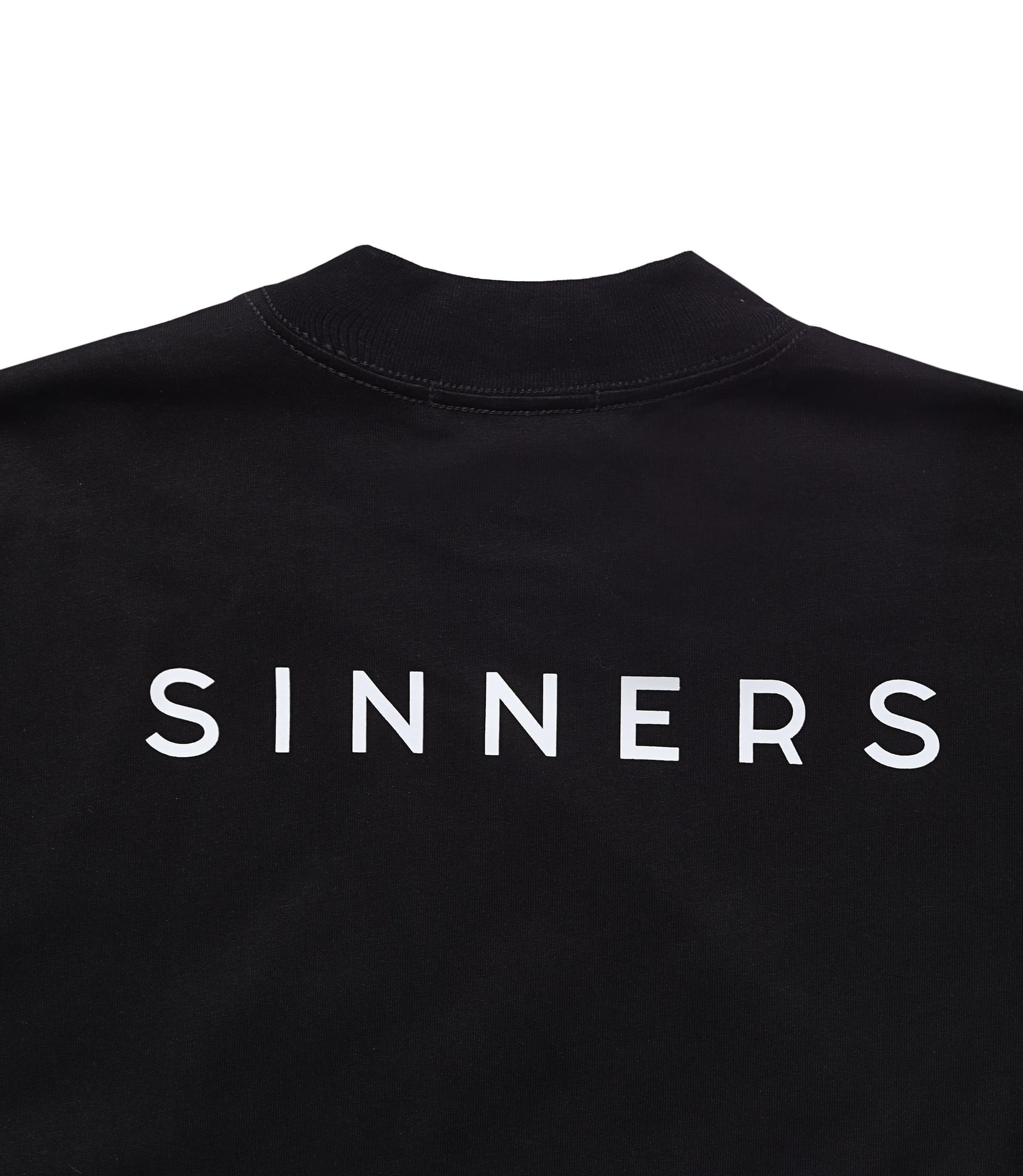LOGO REGULAR BLACK T-SHIRT - imagen 4