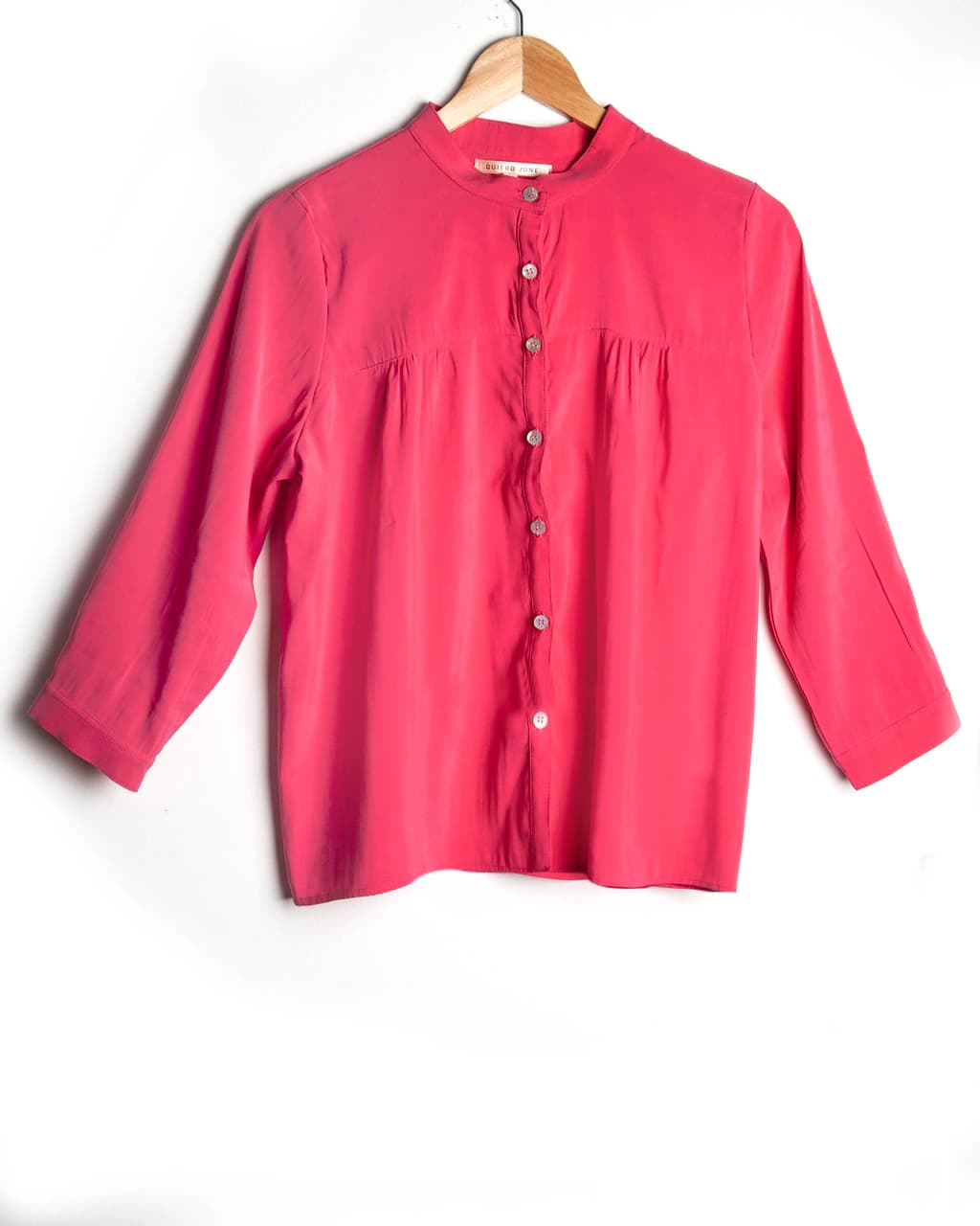 Camisa Velvet Magenta