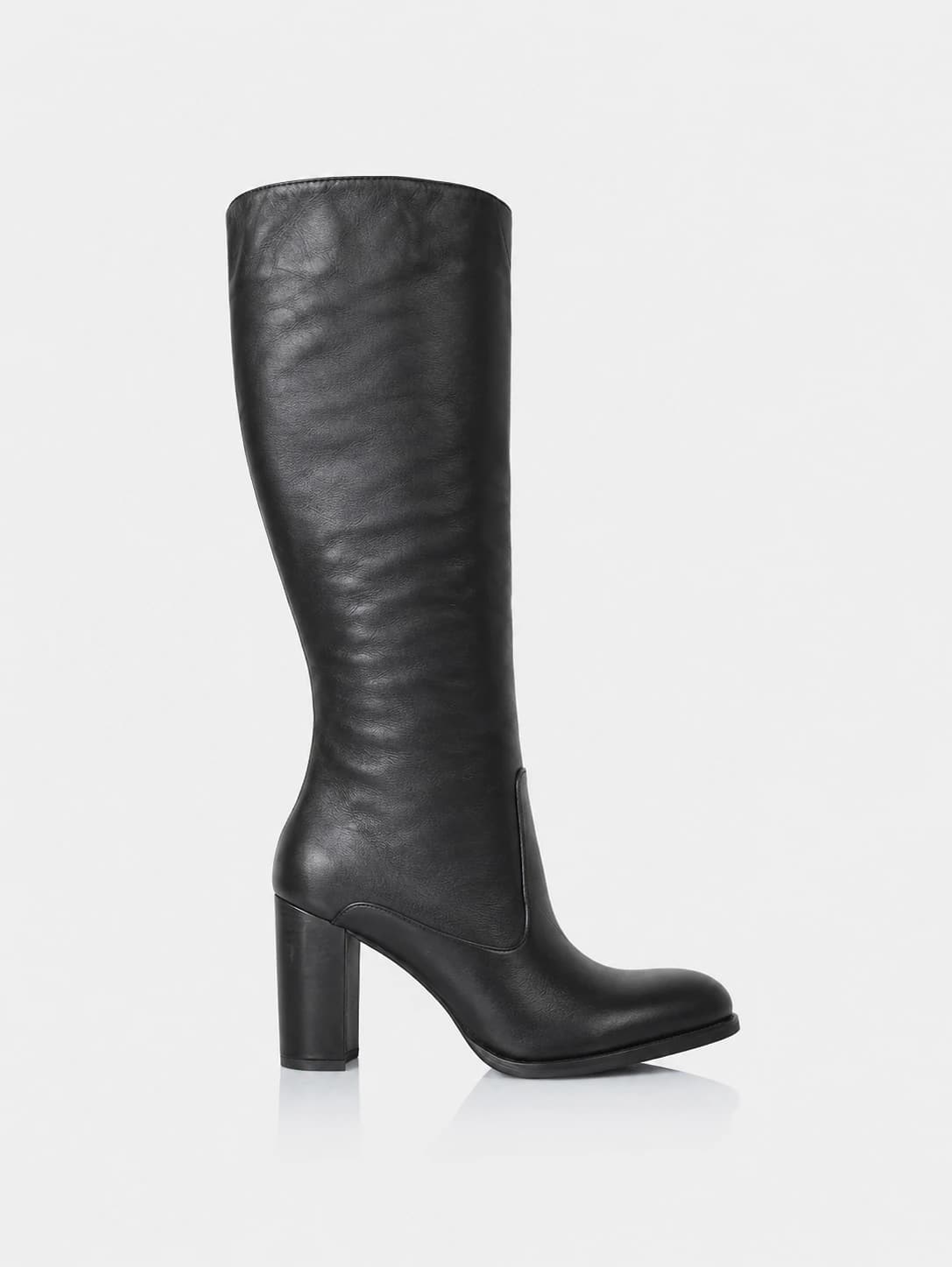 Bota Hamburgo cuero negro - imagen 1