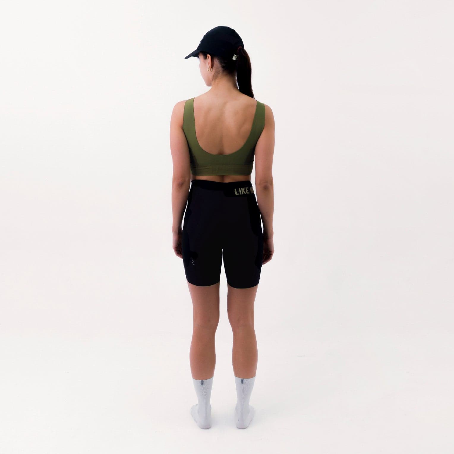 TOP RUNNING SYNK VERDE OLIVA PARA MUJER - imagen 2