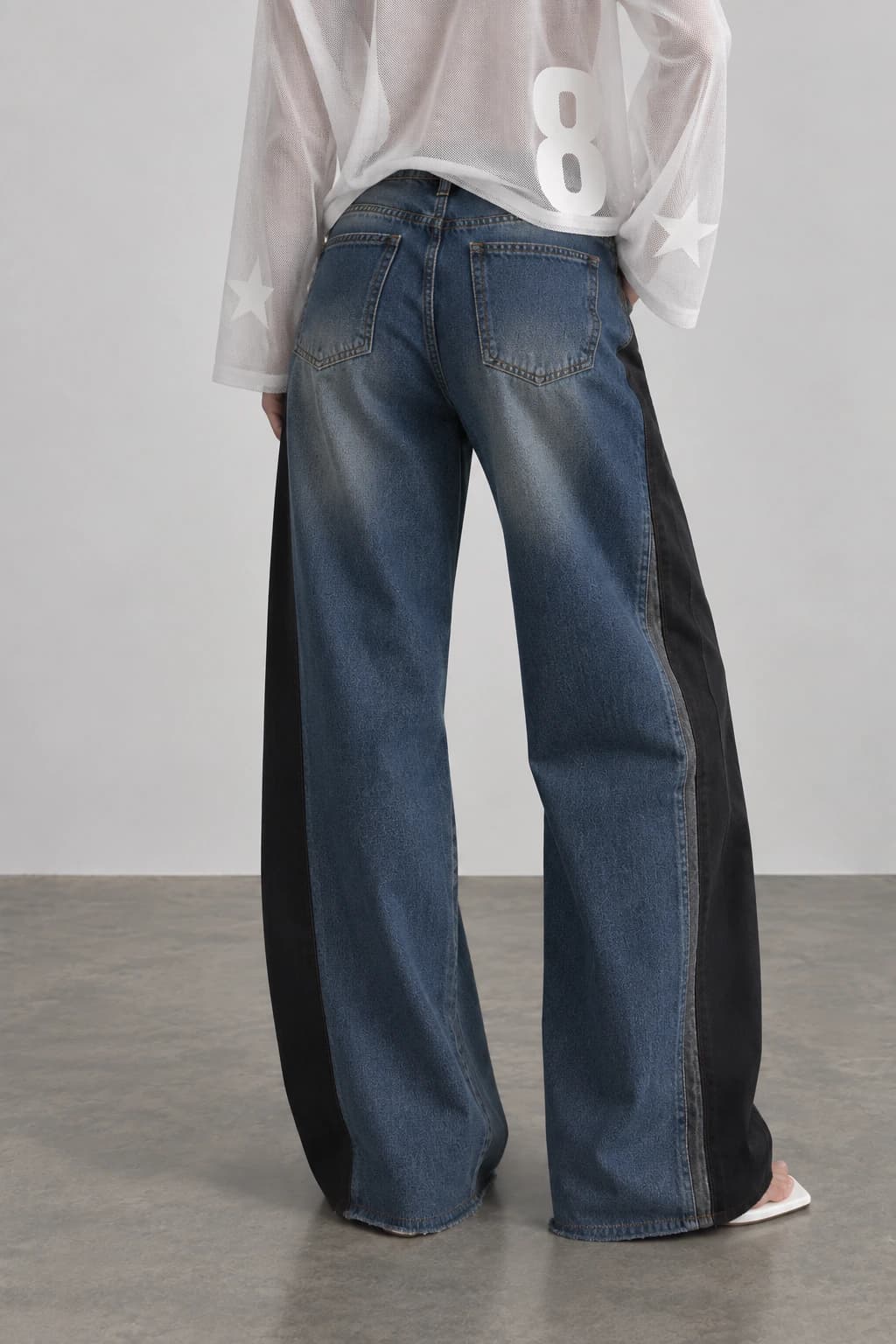 Jean Bicolor Wide Leg - imagen 2