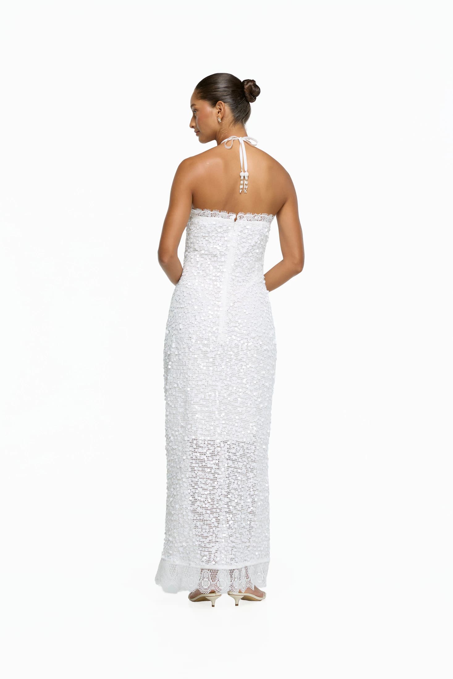 BLAIR MAXI DRESS WHITE - imagen 4