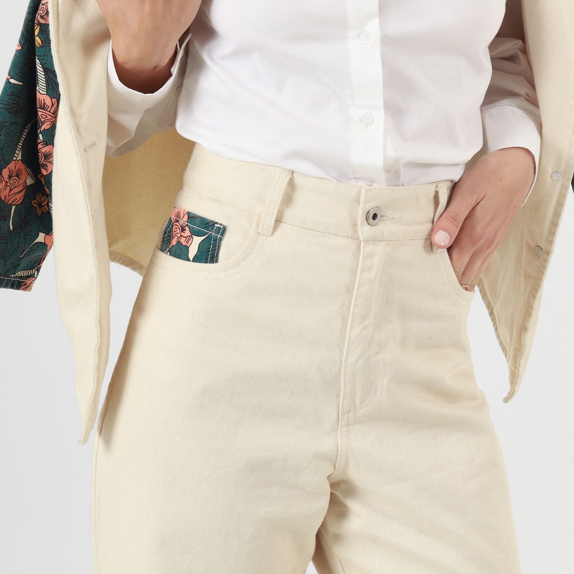 Pantalon Flores FDS x Pineapples - imagen 4