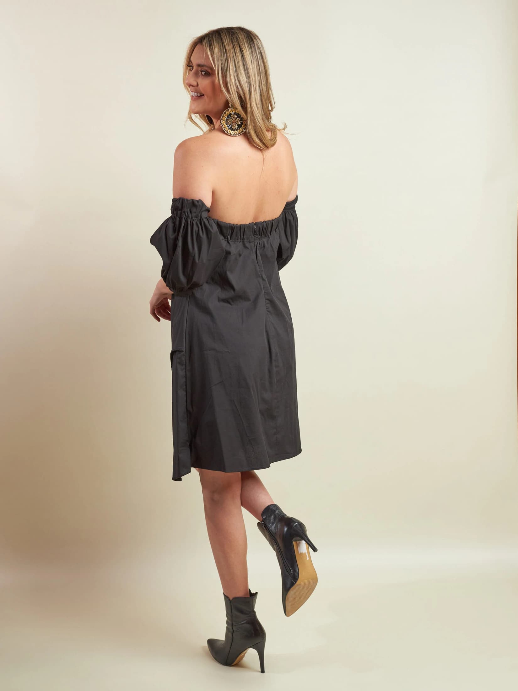 Vestido Adele Negro - imagen 3
