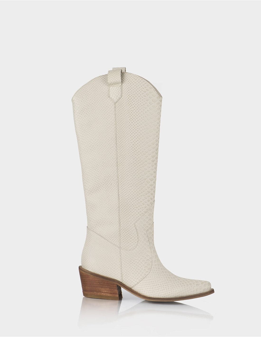 Texana Durango Croco Beige - imagen 1