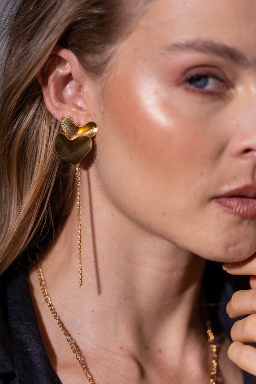Aretes Manchas Jaguar — Para la mujer que lleva el poder de la selva - imagen 2