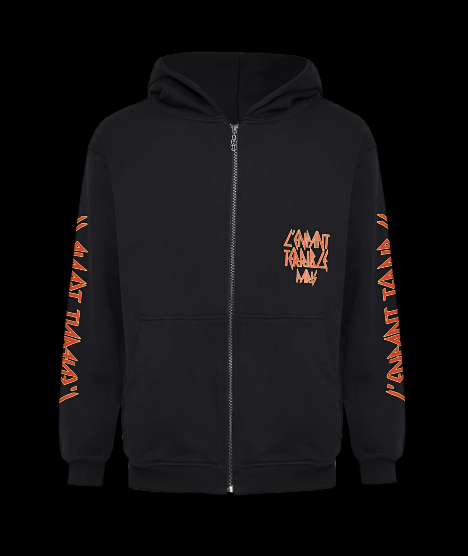 DEF SINNERS BLACK HOODIE