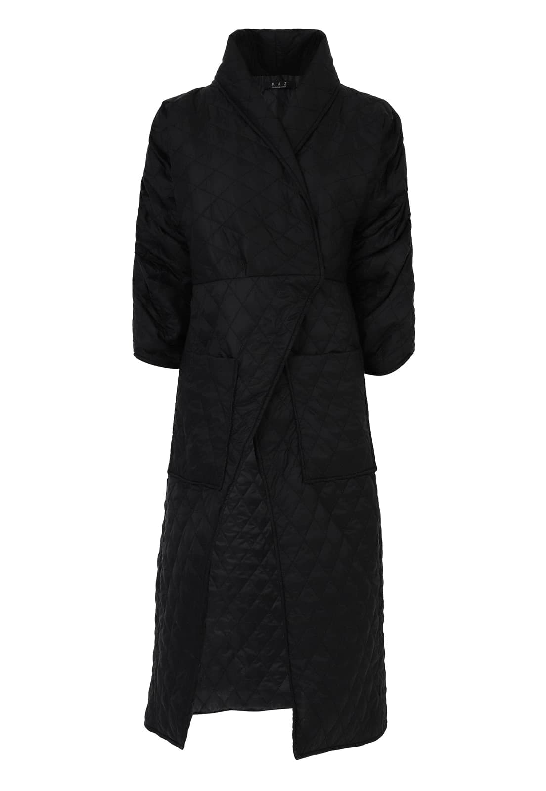 PUFFER CROSSED COAT