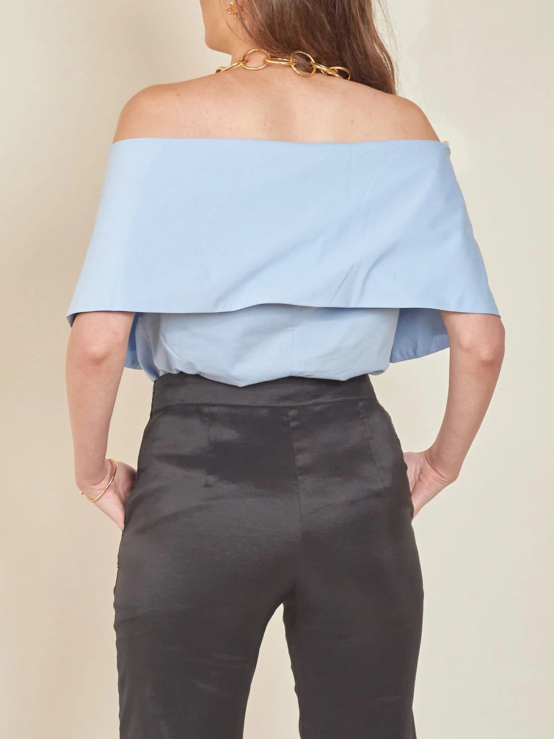 Blusa Turin Celeste - imagen 3