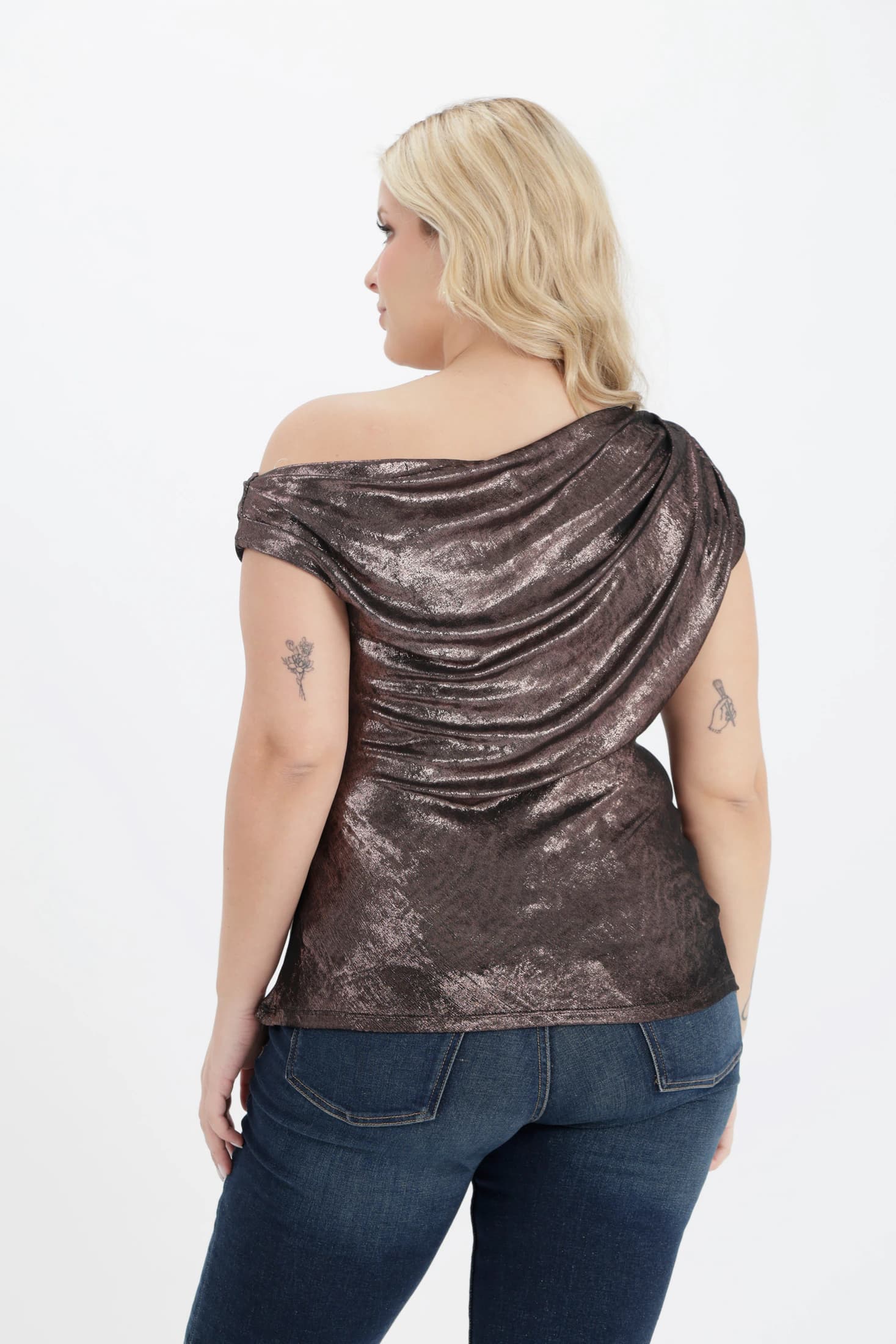 BLUSA DESESTRUCTURADA PARA MUJER 1142675 - imagen 3