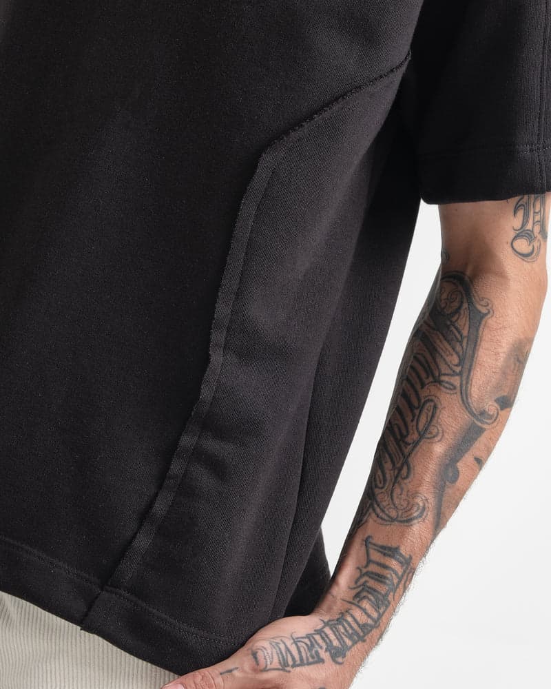 Camiseta Negra Relaxed  Dynamo - imagen 3