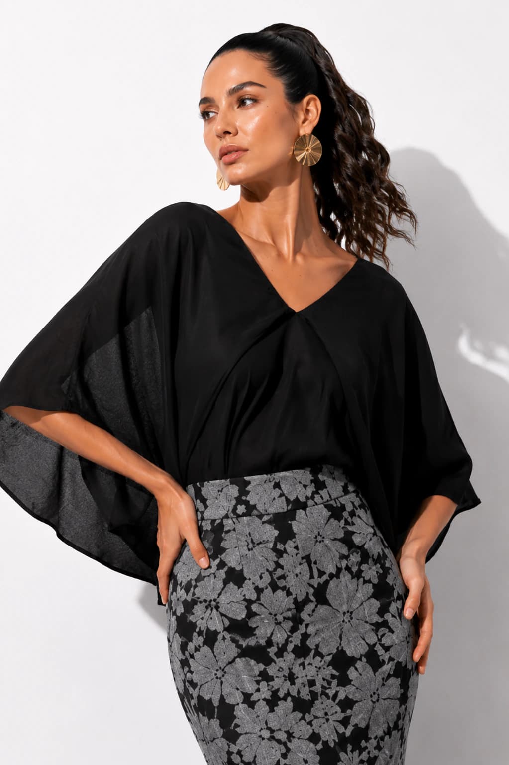 Blusa Gloria 2 Negro - imagen 1