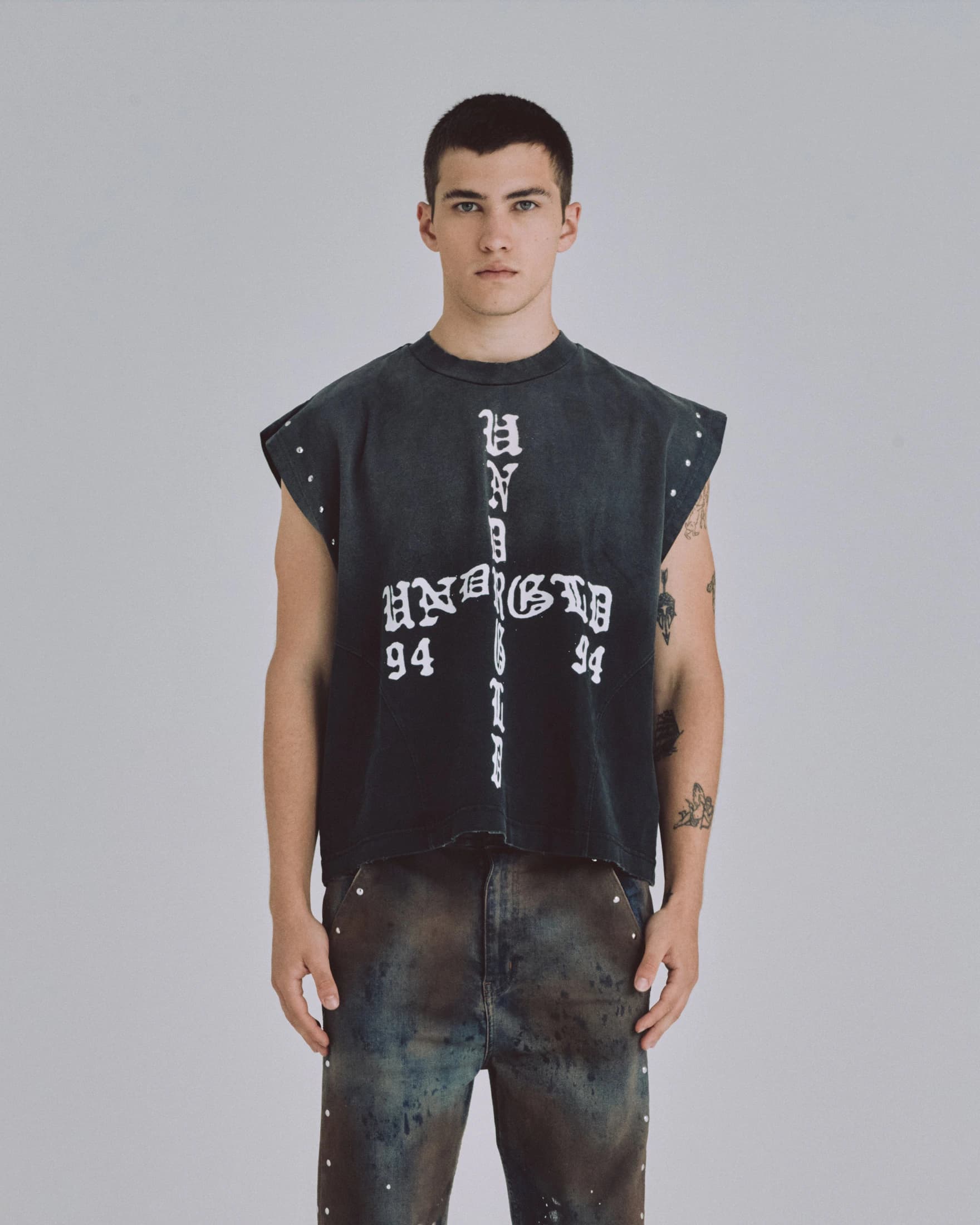 94' UNDRGLD Sleeveless Tshirt Sandblast Black - imagen 2