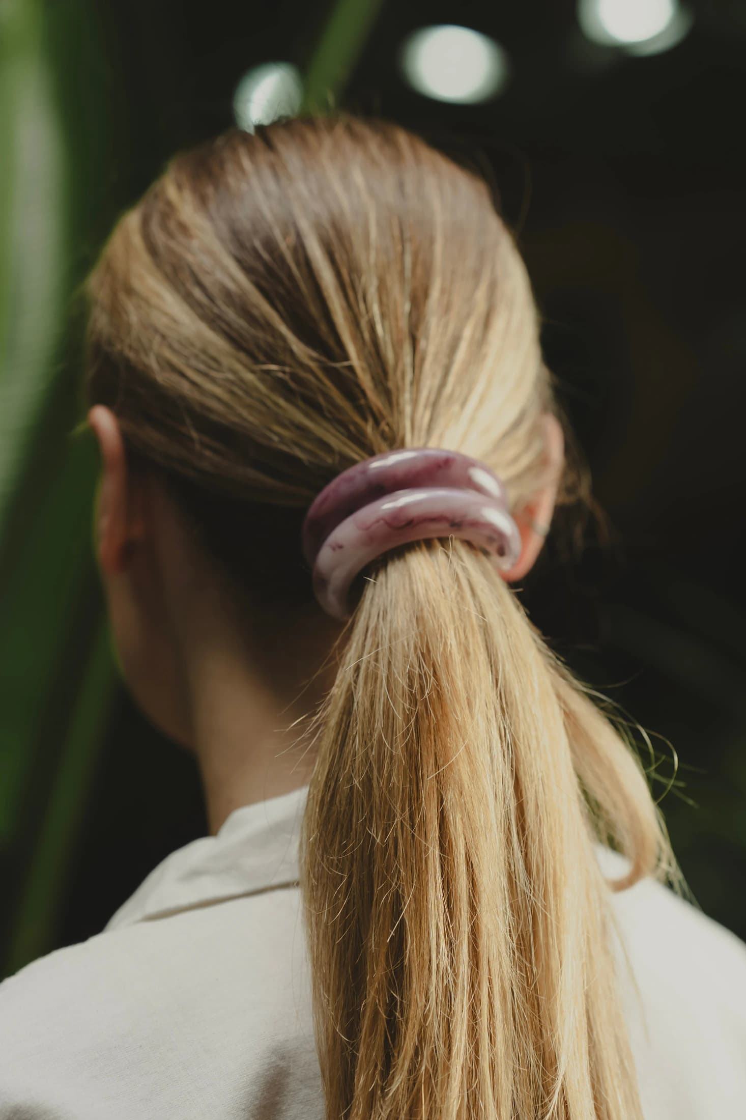 HAIR BUN VIOLET