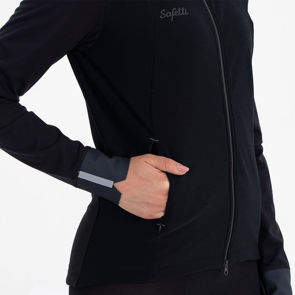 CHAQUETA CICLISMO THERMALTECH CARBONE UNISEX - imagen 7