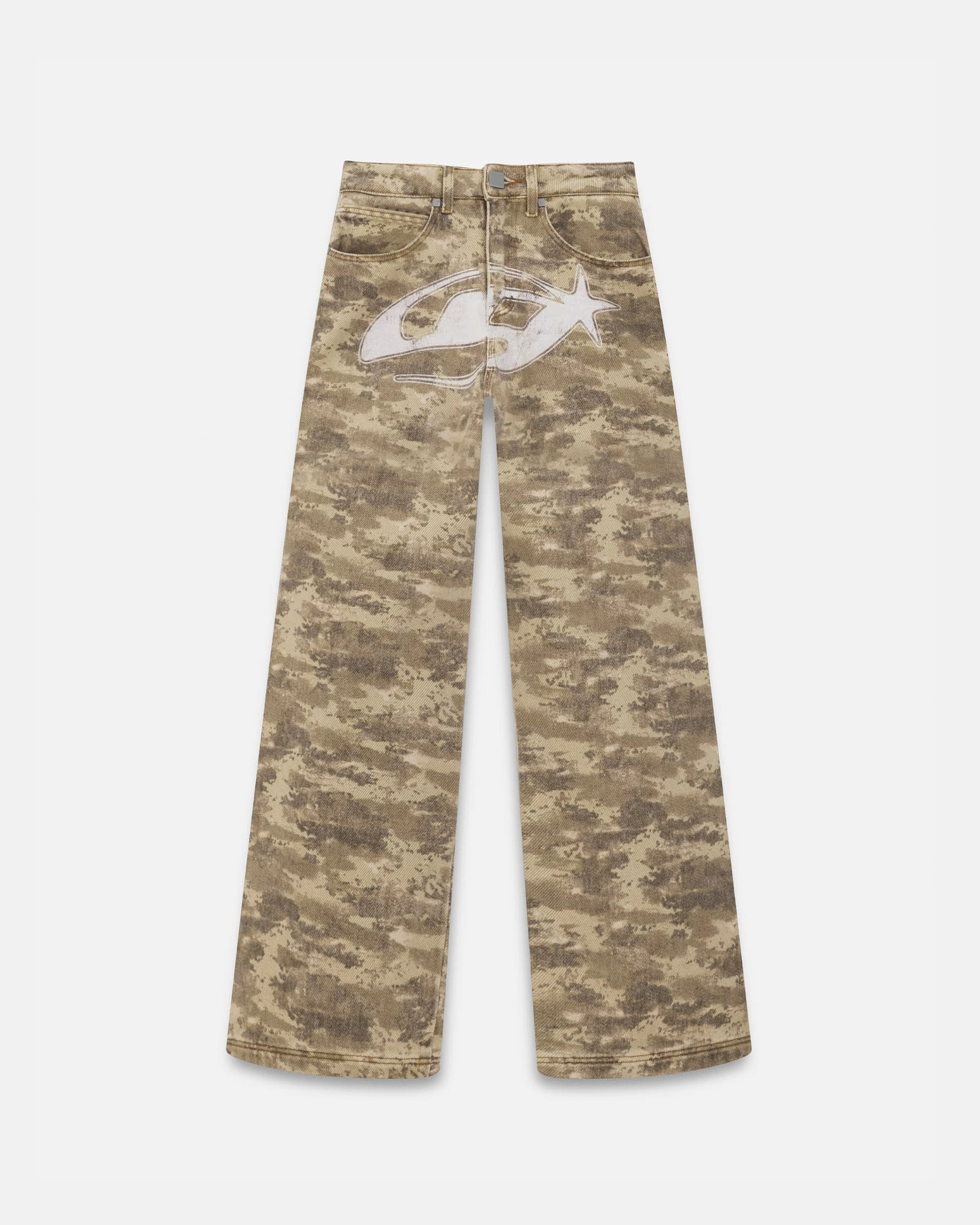 W Act 1 UG Star Wide Jean Light Cammo