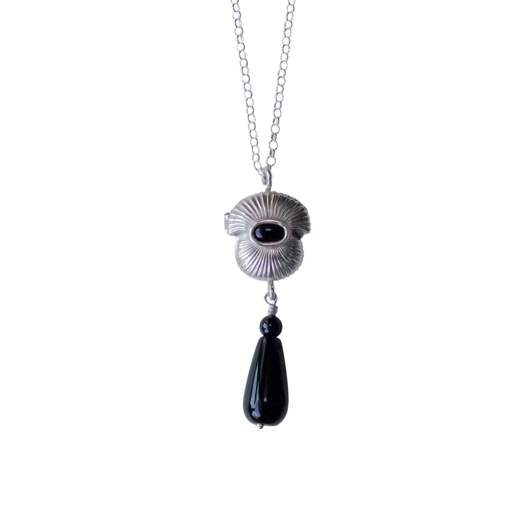 Collar Relicario Oda Ónix