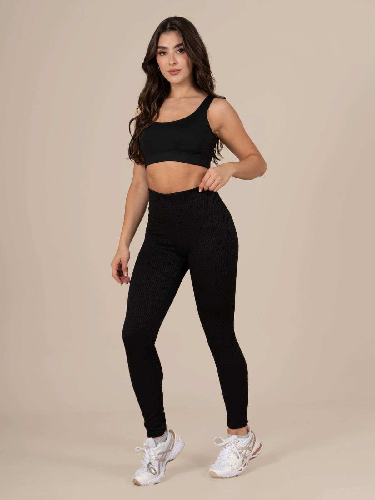 leggins dama block blak - imagen 1